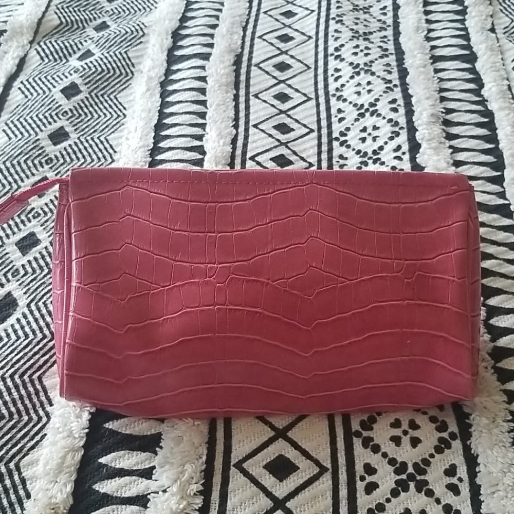 Pink Liz Claiborne clutch